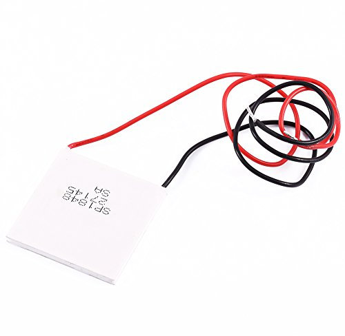 Thermoelectric Power Generator Peltier Module, SP1848-27145 Thermoelectric Cooler Peltier Heatsink Plate TEG High Temperature 150 Degree 40×40mm