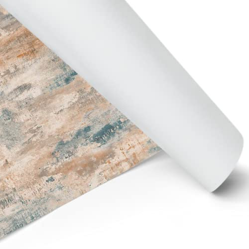 Vlies Tapete Industrial Beton Optik verwittert creme blau rost used look JF1102 Grandeco