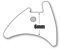 uPVC Window & Door Gasket Seal Double Glazing Wedge Rubber Repair Seal W006 White 6mm (Per Metre)