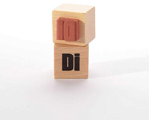 Motivstempel Titel: Wochentage - Di