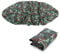 Eddwiin Cubierta de Almacenamiento de Kayak,4.5m Cubierta de Almacenamiento de protección Solar UV Resistente al Agua para Canoa de Kayak de 3.6-4m(Camuflaje de Flores Grandes)
