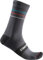 CASTELLI Men's Endurance 15 Sock, DUNKELGRAU, S-M