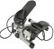 Willonin Stepper mit LCD-Display und Power Ropes, Stepper mit Schrittz hler 2 Expandern Fitnessger t f r zuhause, Multifunktions-Stepper für Cardio Fitness (Dunkelgrau)