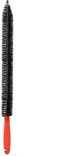 Qeunrtiy 26-Inch Long Flexible Dryer Vent Cleaner & Refrigerator Condenser Coil Brush Auger Lint Remover