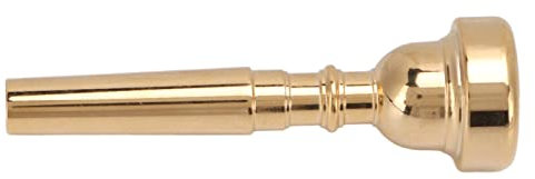 Horn Mouth Replacement Durable Stable Performance TrompetenmundstüCk FüR Musikinstrumente (Gold)