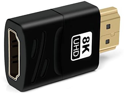 AIYEEN Coupleur HDMI 8K, Extendeur HDMI Mâle à Femelle Connecteur Extender pour HDTV, PC, Moniteur