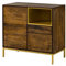 MASSIVMOEBEL24.DE Chicago Kommode Mango/Akazie - Unterschiedliche Farben, Farbe:braun geölt, Größe:90x45x85 cm (BxTxH)