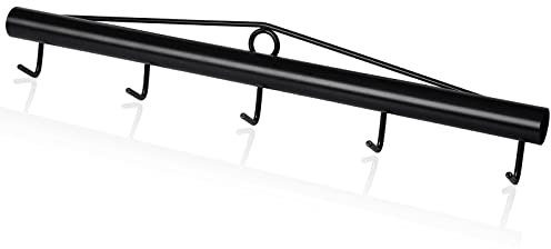 HoLarXuQ Chain Link Fabric Fence Stretcher,5-Thicken Hook Bar,31.5 Inch Woven Wire Stretcher,Fence Stretcher Tool