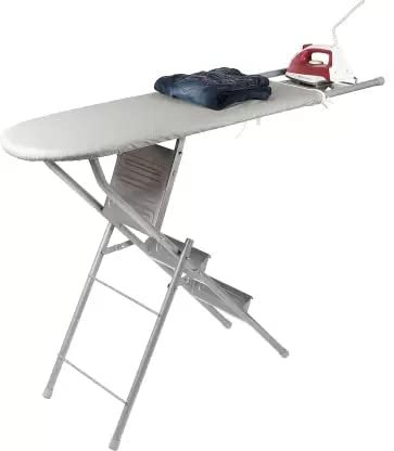 Trendi® Ironing Board with Step Ladder - Space-Saving Multifunction Foldable Board