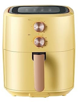 Friggitrice ad Aria per Uso Domestico Friggitrice per Forno Multifunzionale Friggitrice ad Aria per Pollo Fritto Patatine Fritte Carne fritta Giallo
