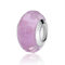 Nbsameng Breloque en verre de Murano, breloque en argent 925 pour bracelets et colliers Pandora, cadeaux pour femmes et filles, Coupe diamant (rose)