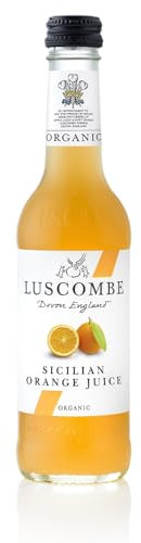 Luscombe - Sicilian Orange Juice (12 x 27cl) - Sicilian Orange Juice, Grown on Fertile Volcanic Soils - All Natural Ingredients, No Added Sugar, Vegan & Gluten Free