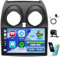 6+128GB Android 13 Radio Coche para Nissan Qashqai 2006-2016 Carplay Inalámbrico GPS, 9 Pulgadas Android Auto Radio para Coche Bluetooth con Pantalla táctil WiFi FM/RDS +Cámara Trasera