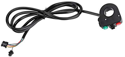 3-in-1 Lichthupen-Drehschalter für Mountainbike, Elektroroller, DK 15, Motorrad-Hupenknopf, Schalter, Lenker, Schalter für Lichter, Roller, Licht, Blinker, Elektrisch
