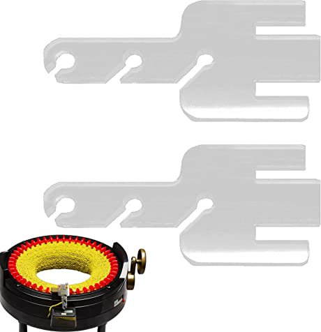 Lambo Garnspanner Für Kitting Maschine, Strickmaschinenspanner Zubehör, Abnehmbare Garnspanner Adapter, Strickmaschinen Spannzubehör, Spannstangenadapter Für Strickmaschinen, 2 Stück