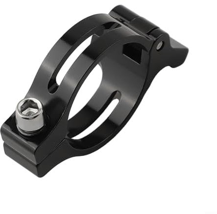 Gear Front Derailleur Clamp 31.8/34.9mm Adjustable Front Derailleur Adapter Clip for Braze-on Front Derailleur Road Bike Seat Post Clamp(34.9mm)