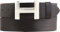 BELTINGER Designer Gürtel HENRY aus Vollrindleder 4 cm | Eleganter Ledergürtel für Damen und Herren 40mm | Silber glänzend | Braun 110cm