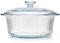 Cabilock 2. Marmite En Verre De 4 L/82 Oz Avec Couvercle : Cocotte En Verre Plat De Cuisson Casserole Et Poêle En Verre Avec Couvercle Batterie De Cuisine En Verre Sans Danger Pour Les