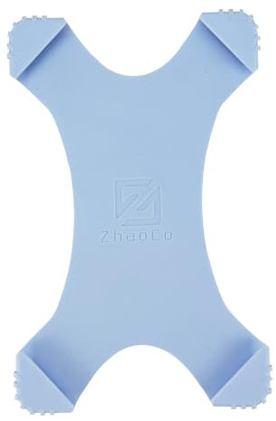 ZhaoCo Anti-Glissement Silicium Dragonne Support de Poignée de Doigt Universel pour 6 / 6.8'' / 7'' Kindle liseuses/Kobo/Sony eBook, Bleu