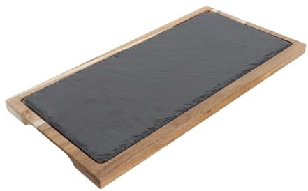 FELTECHELECTR 1set Piatti Giapponesi per Steak e Pizza Vassoio Rettangolare per Ristoranti e Accessorio per Pizza e Sushi Facile e Riutilizzabile