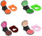 Kit de 4 Craies pour Cheveux Multicolores, Pastel teint Cheveux Jetable, Coloration Temporaire pour Hommes et Femmes, Cadeaux Fille de 5 à 15 Ans, Idéal pour Fêtes et Coiffures DIY