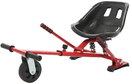 Hoverboard Sitz, Verstellbarer Balancing Scooter Sitz, Balancing Scooter Sitzbefestigung Zubehör, Sitzscooter für 2 Wheel Balancing, Sitzbefestigung passend für 6,5-10 Zoll Balancing Scooter