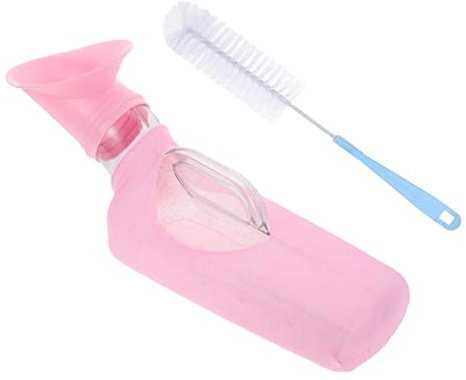 JOINPAYA Urinal Für Männer Und Frauen Tragbare Urinflasche Notfall-Toilette Für Camping Und Reisen Aus Hochwertigem PVC Und Baumwollmaterial Wiederverwendbar Nach Reinigung