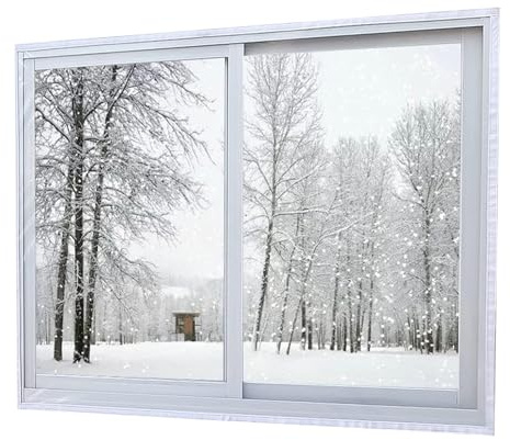 Película Aislante para Ventanas Aislamiento Impermeable Transparente y