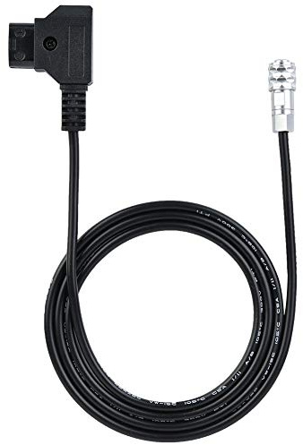 Zjythocyber D – 4K-Stromkabel für die Cinema Camera 4K, kompatibel mit Gold-Mount- und V-Mount-Akkus, verstärkte Hülse und vergoldete Kontakte für eine stabile (1M)