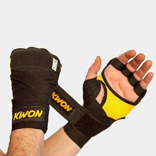Kwon Fusion Gel Wrap, Farbe:Schwarz / Gelb