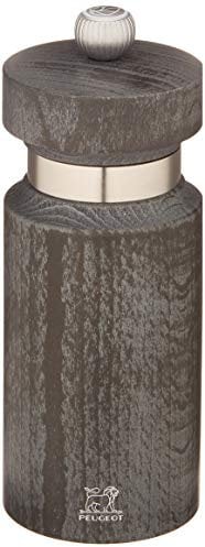 Peugeot 33897 Saveurs d'Epices Royan Lot de 14 Moulins à sel Bois/Inox Bois gris métal/Inox 5,5 cm