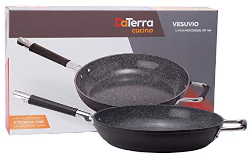 DaTerra Cucina Vesuvio Keramik beschichtet Antihaft-Pfanne, 13 In