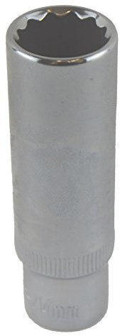 14mm 3/8 Drive Double Deep Metric Socket Double Hex / 12 Sided