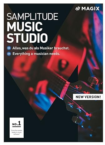 Magix Uk Samplitude Music Studio – Version 2019 – the Complete Software Studio for Composing, Recording, Mixing and Mastering. [Download]