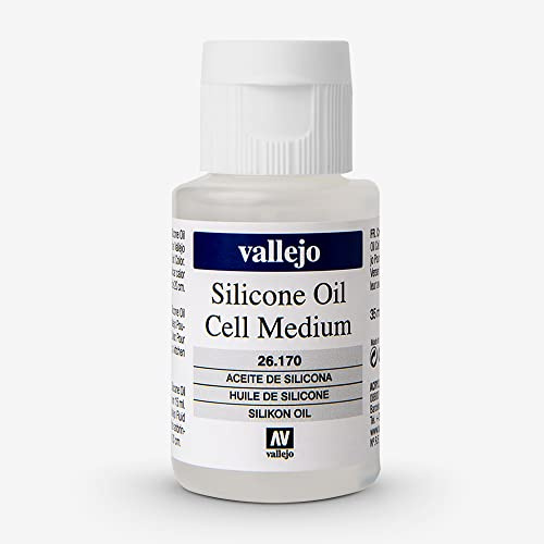 Vallejo: Olio di silicone Cellula Flusso Medio: 35ml