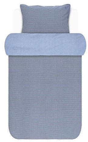 Marc O'Polo Bettwäsche Kiruna Duvet I Größe 200x220 2 80x80 cm I Farbe Blue