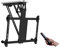 MULTIBRACKETS - Moteur Ceiling Mount Large - Support TV de plafond avec moteur, télécommande avec radio fréquence, pour TV jusqu'à 32-70