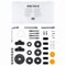 Meinl Cymbals Drum Tech Kit – Box Pack di Accessori per Batteria (46 pezzi) with chiave accordatura, feltrini piatti, tiranti, sordine in gel Drum Honey e molto altro (MDTK)