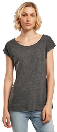 Build Your Brand Damen Bb013-ladies Wide Neck Tee T-Shirt (1er Pack)