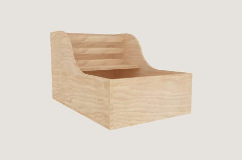 Generiq Sandkasten für Kaninchen, Holz, Sandkasten, Versteck für Kleintiere, Spielhaus