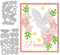 GLOBLELAND 2 Set Blumen und Tauben Stanzschablonen zur Herstellung von Kartendekoration Friedensblätter Tiere Pflanzen Sterne Stanzschablonen Schablonen für Scrapbooking Fotoalbum dekorativ