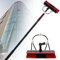 GIZMIT Water Fed Telescopic Brush, Window Cleaning Pole, Solar Panel Cleaning Equipment, Extendable Cleaner Conservatory Roof / 12-39ft Rod / 50cm Brush Head for Photovoltaic Panel,39FT/12M