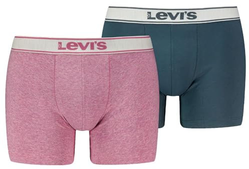 Levi's Boxer, Boxer Uomo, Rosa 01, XL