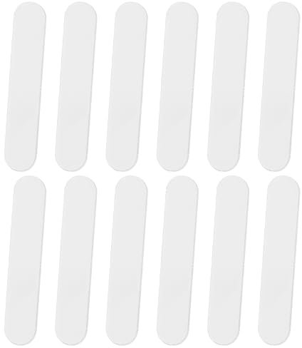 12 Stück Hut Größe Klebeband Selbstklebend Hut Größe Reduzierer Hutgrößenband Huteinlagen Schaum Verkleinerung Reduzierband für Hüte und Mützen (weiß)