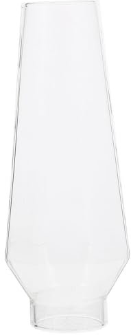 Hemobllo Abat-Jour En Verre Pour Lampe à PéTrole, CheminéE KéRosèNe, Couvercle De Lampe Transparent, DéCoration Vintage, RéSistant Au Vent Et Haute TempéRature, Pour IntéRieur Et ExtéRieur