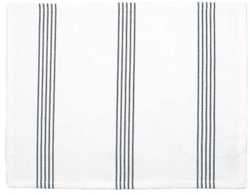 GreenGate Tischset Gladys Grau Weiß Streifen Platzset