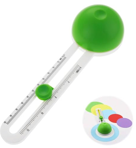 Taglierina Per Carta Taglierina Circolare Rotante Taglierina Rotonda Con 3 Lame Cutter Circular Paper Trimmer Regolabile Taglio Coltello Circle Cutter Per Arte E Artigianato Fai Da Te