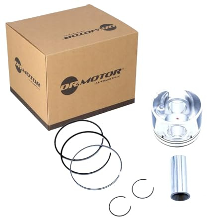 DR.MOTOR AUTOMOTIVE DRM18604 Kolben mit Kolbenringen Kompatibel mit RENAULT Master 3 Kasten FV 120100258R 6990300000 120103115R