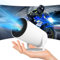 Mini projecteur 4K Support 1080P Smart WiFi 6 Projecteur Android 11.0 BT 5.0 Écran 130'' Rotation à 180° Correction Automatique du trapèze Projecteur Portable Compatible avec Ordinateur Portable PC
