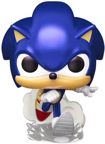 Funko Pop! Plus: Sonic The Hedgehog - Perlescente - Figura in Vinile da Collezione - Idea Regalo - Merchandising Ufficiale - Giocattoli per Bambini e Adulti - Video Games Fans